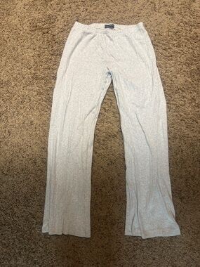 Brandy Melville Light Gray Lounge Pajama Pants